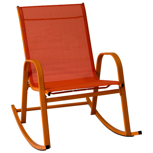 Red rocking chairs online for outside